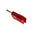 Hirschmann Test & Measurement Red Male Banana Plug, 4 mm Connector, Screw Termination, 30A, 30 V ac, 60V dc, Nickel