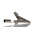 RS PRO Crocodile Clip, Nickel-Plated Steel Contact, 5A