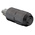 Staubli Black Female Banana Socket, 4 mm Connector, Bolt Termination, 20A, 1000V, Nickel Plating