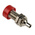 Schutzinger Red Female Banana Socket, 4 mm Connector, 32A, 33 V ac, 70V dc, Nickel Plating