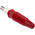 Hirschmann Test & Measurement Red Male Banana Plug, 4 mm Connector, Screw Termination, 16A, 60V dc, Nickel Plating