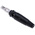 Hirschmann Test & Measurement Black Male Banana Plug, 4 mm Connector, Screw Termination, 16A, 60V dc, Nickel Plating