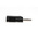 Hirschmann Test & Measurement Black Male Banana Plug, 4 mm Connector, Screw Termination, 30A, 60V dc, Nickel Plating
