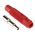 Hirschmann Test & Measurement Red Female Banana Socket, 4 mm Connector, Solder Termination, 16A, 60V dc, Nickel Plating
