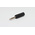 RS PRO Black Male Banana Connectors, 4 mm Connector, Screw Termination, 10A, 50V, Gold, Nickel Plating