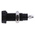 RS PRO Black Female Banana Socket, 4 mm Connector, Solder Termination, 10A, 50V, Silver Plating