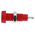 RS PRO Red Female Banana Socket, 4 mm Connector, Solder Termination, 10A, 50V, Silver Plating