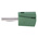 Wago Green Male Banana Plug, 4 mm Connector, Cage Clamp Termination, 20A, 42V, Nickel Plating