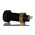 RS PRO Black, Red Female Banana Socket, 4 mm Connector, 10A, 30 V ac, 60V dc, Nickel Plating
