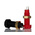RS PRO Black, Red Female Banana Socket, 4 mm Connector, 10A, 30 V ac, 60V dc, Nickel Plating
