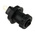 RS PRO Black, Red Female Banana Socket, 4 mm Connector, 30A, 1000V, Gold Plating