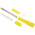 RS PRO Yellow Male Banana Plug, 4 mm Connector, Solder Termination, 20A, 1000V