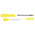 RS PRO Yellow Male Banana Plug, 4 mm Connector, Solder Termination, 20A, 1000V