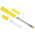RS PRO Yellow Male Banana Plug, 4 mm Connector, Solder Termination, 20A, 1000V