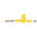 RS PRO Yellow Male Banana Plug, 4 mm Connector, Solder Termination, 20A, 1000V