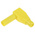 RS PRO Yellow Male Banana Plug, 4 mm Connector, Solder Termination, 20A, 1000V