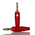 RS PRO Red Male Banana Plug, 4 mm Connector, Screw Termination, 24A, 30V, Nickel Plating