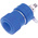 RS PRO Blue Female Banana Socket, 4 mm Connector, Solder Termination, 24A, 30V, Nickel Plating
