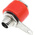 RS PRO Red Female Banana Socket, 4 mm Connector, Solder Termination, 19A, 30V, Nickel Plating