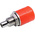 RS PRO Red Female Banana Socket, 4 mm Connector, Solder Termination, 24A, 30V, Nickel Plating