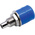 RS PRO Blue Female Banana Socket, 4 mm Connector, Solder Termination, 24A, 30V, Nickel Plating
