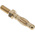 Staubli Gold Male Banana Plug, 4 mm Connector, Screw Termination, 50A, Gold Plating