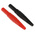Staubli Black, Red Male Banana Plug, 4 mm Connector, Screw Termination, 32A, 1000V, Nickel Plating