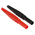 Staubli Black, Red Male Banana Plug, 4 mm Connector, Screw Termination, 32A, 1000V, Nickel Plating