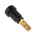 Staubli Black Female Banana Socket, 1mm Connector, Solder Termination, 20A, 30 V, 60V dc, Gold Plating