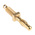 Staubli Gold Male Banana Plug, 4 mm Connector, Bolt, Solder Termination, 50A, Gold Plating