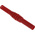 Staubli Red Female Banana Socket, 4 mm Connector, Solder Termination, 19A, 1000V, Nickel Plating