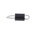 RS PRO 1mm Black Terminal Post
