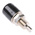 Schutzinger Black Female Banana Socket, 4 mm Connector, Solder Termination, 32A, 30 V ac, 60V dc, Nickel Plating