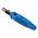 Hirschmann Test & Measurement Blue Male Banana Plug, 4 mm Connector, Screw Termination, 16A, 60 V, 60V dc, Nickel
