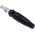 Hirschmann Test & Measurement Black Male Banana Plug, 4 mm Connector, Solder Termination, 30A, 30 V ac, 60V dc, Nickel
