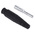 Staubli Black Male Test Plug, 6 mm Connector, Crimp Termination, 100A, 600V, Silver Plating
