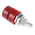 Hirschmann Test & Measurement Red Female Banana Socket, 4 mm Connector, Solder Termination, 32A, 30 V ac, 60V dc, Tin