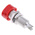 Hirschmann Test & Measurement Red Female Banana Socket, 4 mm Connector, Solder Termination, 16A, 30 V ac, 60V dc, Tin