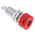 Hirschmann Test & Measurement Red Female Banana Socket, 4 mm Connector, Solder Termination, 16A, 30 V ac, 60V dc, Tin