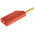 Hirschmann Test & Measurement Red Male Banana Plug, 4 mm Connector, Screw Termination, 24A, 30 V ac, 60V dc, Gold