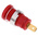 Hirschmann Test & Measurement Red Female Banana Socket, 4 mm Connector, Tab Termination, 25A, 1000V ac/dc, Gold Plating