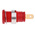 Hirschmann Test & Measurement Red Female Banana Socket, 4 mm Connector, Tab Termination, 25A, 1000V ac/dc, Gold Plating