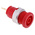 Hirschmann Test & Measurement Red Female Banana Socket, 4 mm Connector, Tab Termination, 25A, 1000V ac/dc, Gold Plating