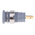 Hirschmann Test & Measurement Grey Female Banana Socket, 4 mm Connector, Tab Termination, 25A, 1000V ac/dc, Gold Plating