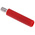 Staubli Red Female Banana Socket, 4 mm Connector, Screw Termination, 32A, 600V, Nickel Plating