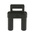 Staubli Black Male Banana Plug, 4 mm Connector, Spring Terminal Termination, 32A, 1000V