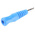 binder Blue Male Banana Plug, 4 mm Connector, 16A, 50V, Nickel Plating
