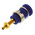Hirschmann Test & Measurement Blue Female Banana Socket, 4 mm Connector, Solder Termination, 32A, 1000V ac/dc, Gold