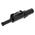 Hirschmann Test & Measurement Black Male Banana Plug, 4 mm Connector, Solder Termination, 30A, 60V dc, Nickel Plating