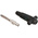 Hirschmann Test & Measurement Black Male Banana Plug - Solder, 60V dc